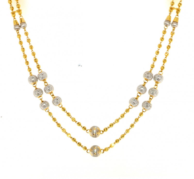 22ct Indian Gold Necklace/Mala https 