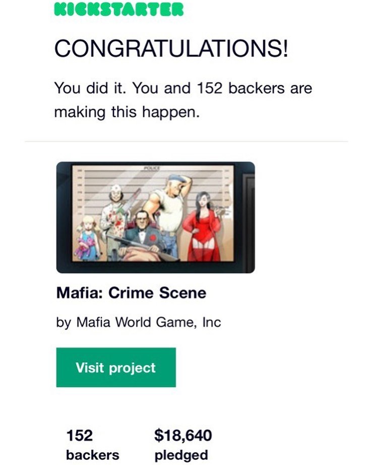 We have finally did it! Thanks to all backers and game reviewers for supporting! 😎🎯 #Kickstarter #kickstartercampaign
instagram.com/p/B5spkXCKaBk