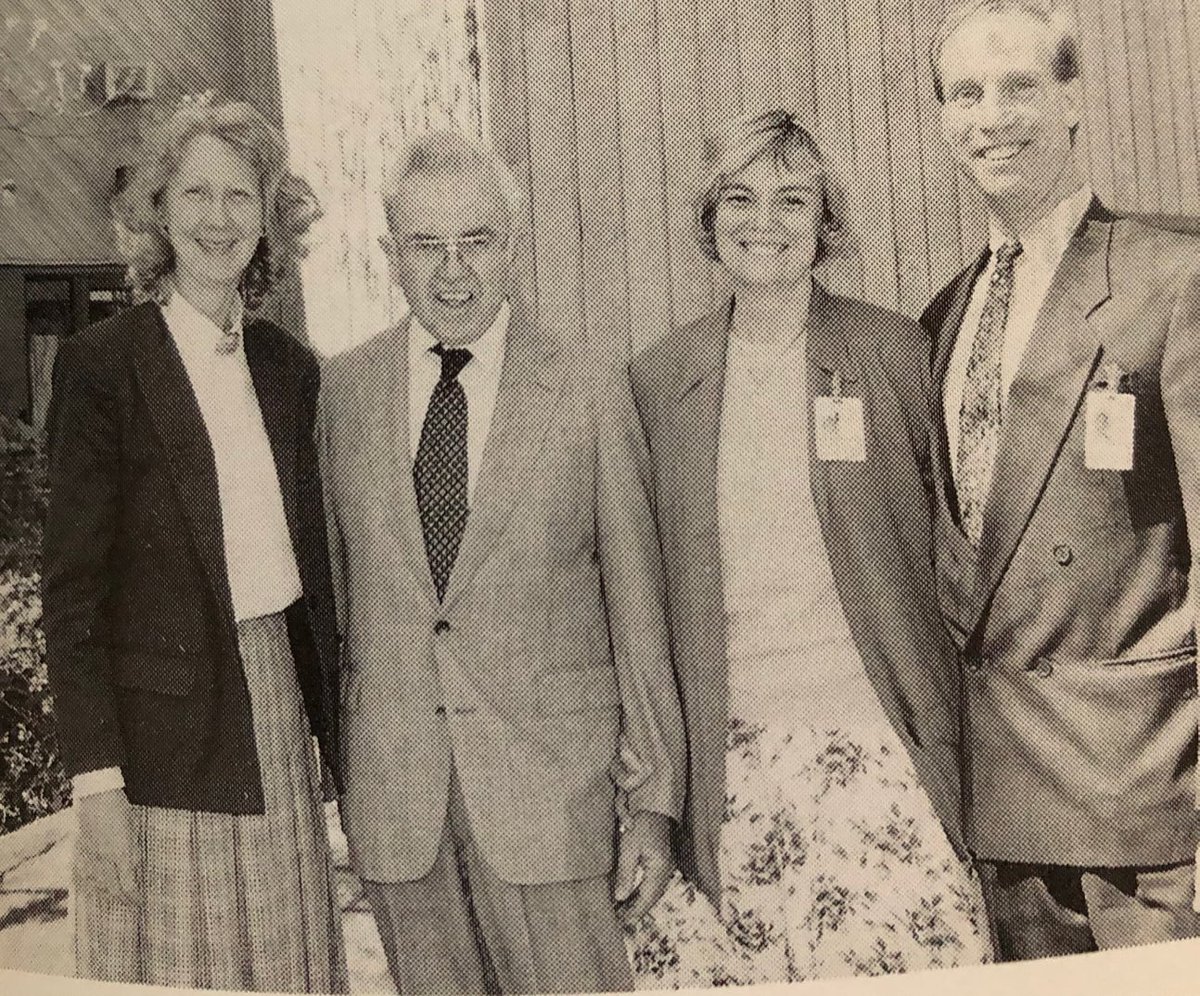 PHCSCareers's tweet photo. Last year nearly 90,000 patient services visits were made through our Department of HomeCare. Today we’re throwing it back to 1995 when the department was moved to its new facility on Bunn Drive. Founder Dr. Benjamin Wright is second from left. #PrincetonHealth100 #TBT https://t.co/9moSh9zWp4