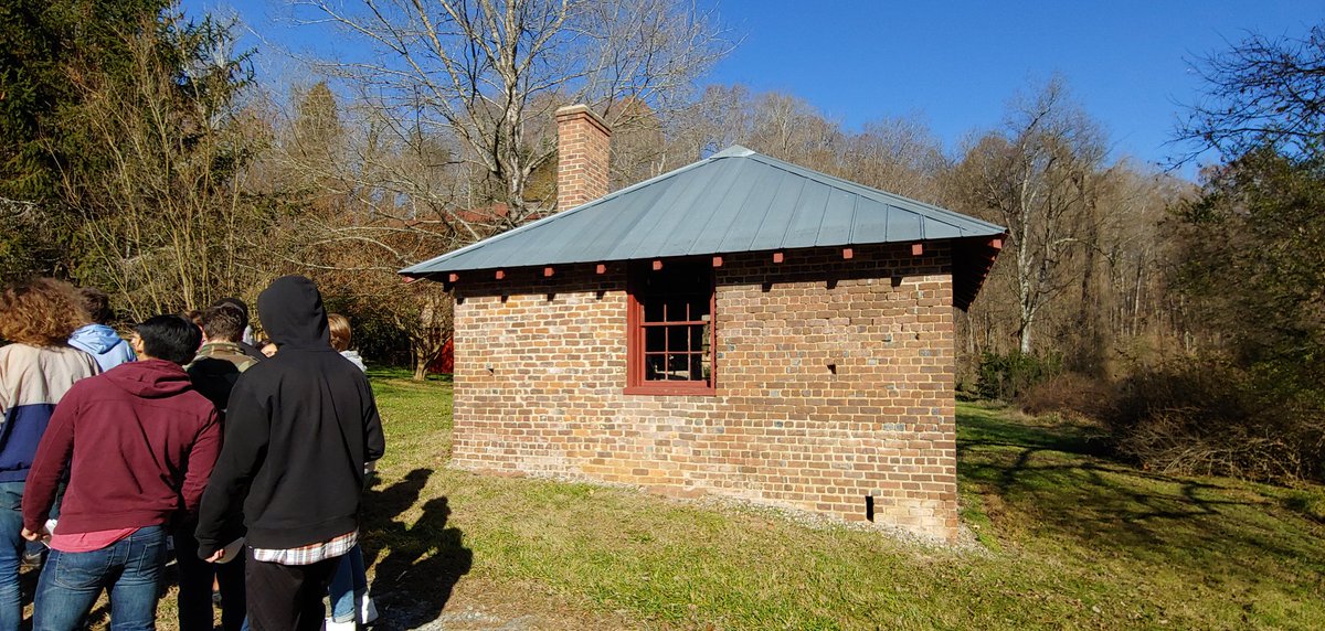 UVMELON's tweet photo. What a beautiful day for checking out historic spots in Hillsborough. The kids from @CRHSRedWolves were great! https://t.co/JhgE8e3e2y