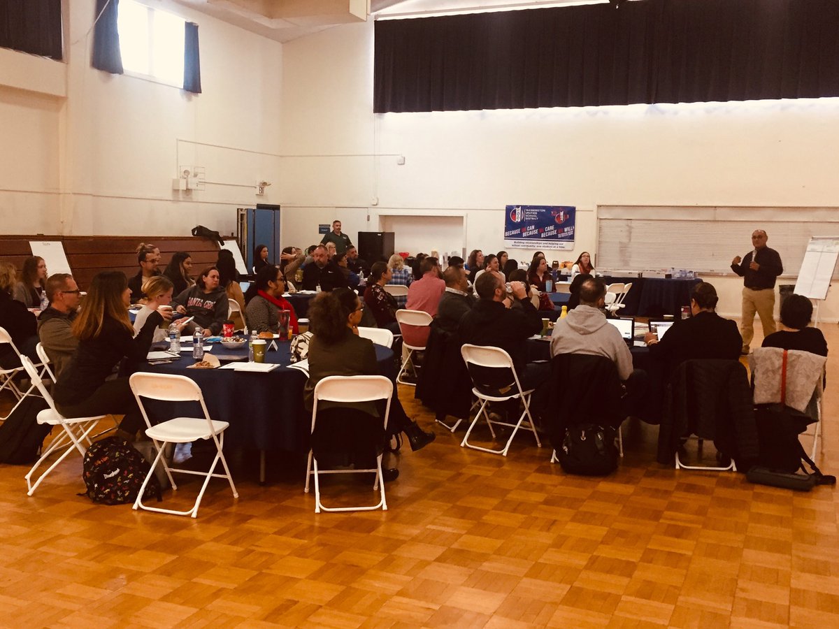 First day of Positive Behavioral Intervention and Support for all K8 schools to support our students and staff! 9-12 begins next week.