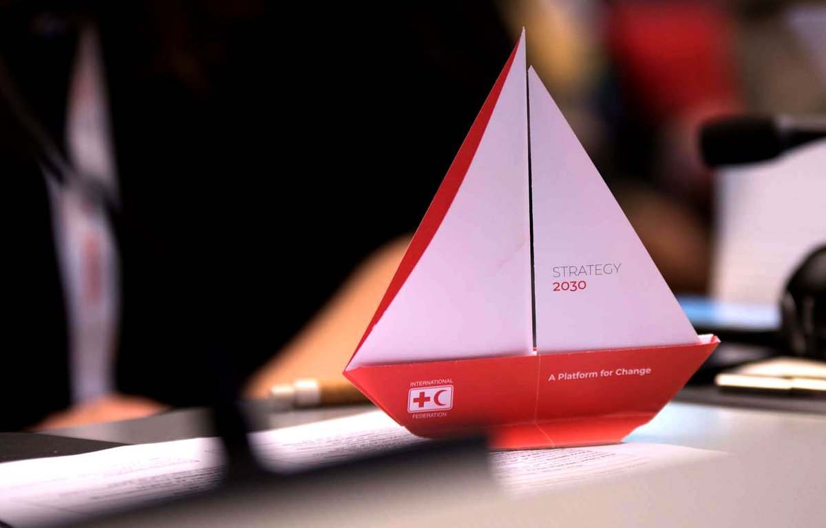 The existing humanitarian system must significantly transform to cope with the #ClimateCrisis 

Strategy 2030 is <a href="/ifrc/">IFRC</a>'s commitment to this transformation and to the communities we serve. Very proud that today it was approved #rcrc19 bit.ly/2rTOYUF