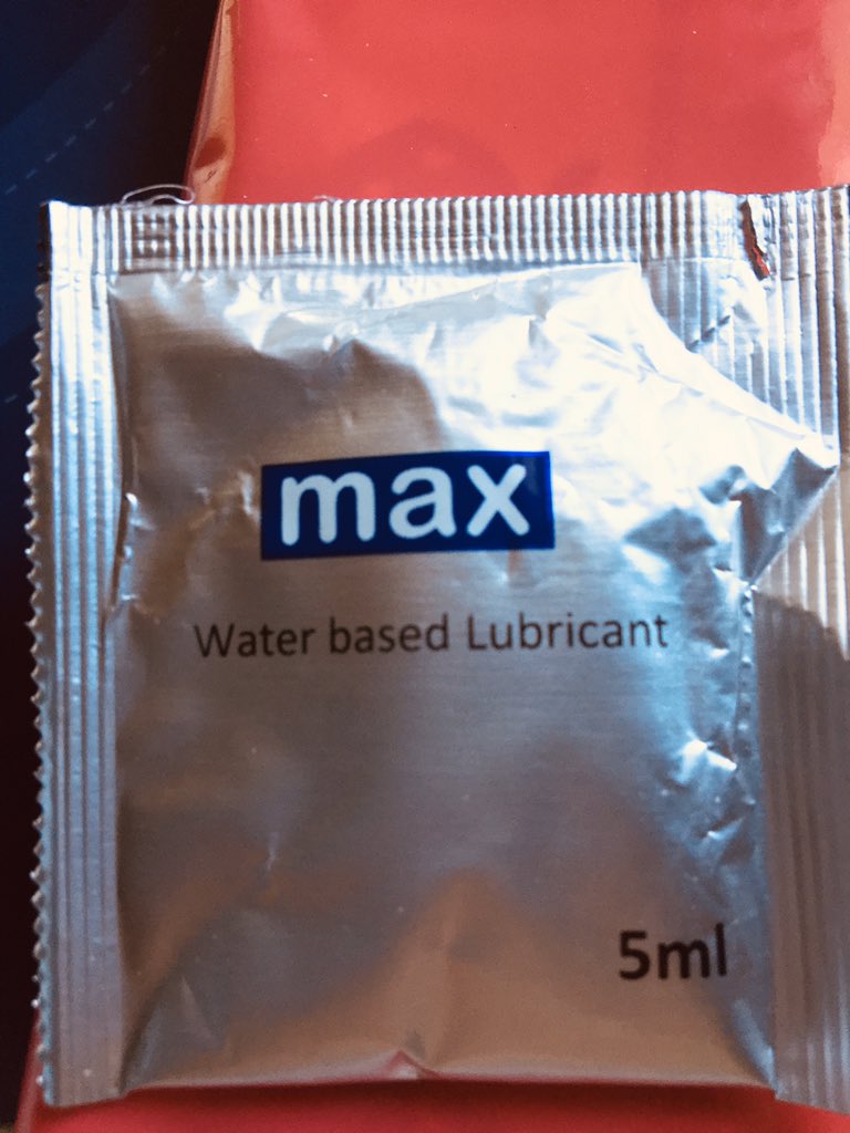 Thank you, dear #aidssurvivor country of South Africa for the freebies. #waterlube is actually not good for latex condoms - H2O + #condom = molecular detoriation. #SouthAfrica #failforward #aidsday2019