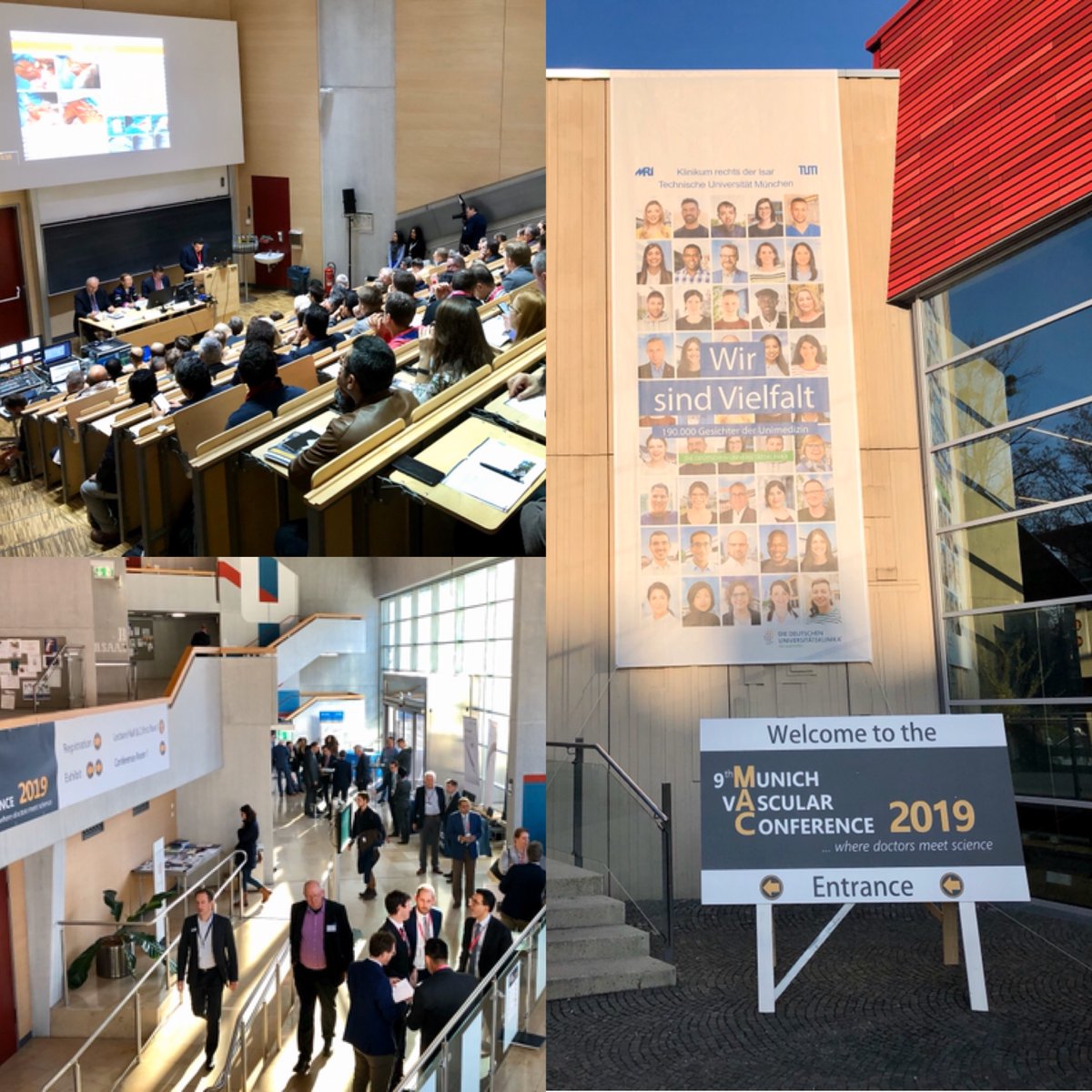 Successful start of the 9th MUNICH VASCULAR CONFERENCE. Over 600 participants attending the latest insights into the world of academic vascular research.
The 9th MAC - where doctors meet science.
mac-conference.com  #MAC2019