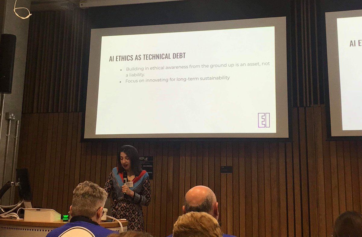 CurriedAmanda's tweet image. I gave a talk at @DataLabScotland about AI ethics as technical debt rather than a stop to innovation #AIEthics #ethicalCS