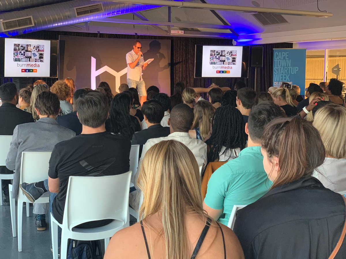 "The percentage of black startups is on the up - this is a good thing." <a href="/Ventureburn/">Ventureburn</a> editor Stephen Timm on startup trends that are pushing the country forward. #CTSUW2019