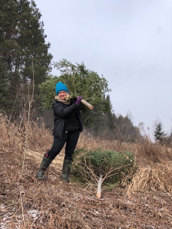 MathieuFleury's tweet photo. The super start team of landscapers for @Quartier_Vanier are preparing the flower pots for the #holidays on #Beechwood #MTLrd #McArthur
#ChristmasTree https://t.co/KS1fbB3X30