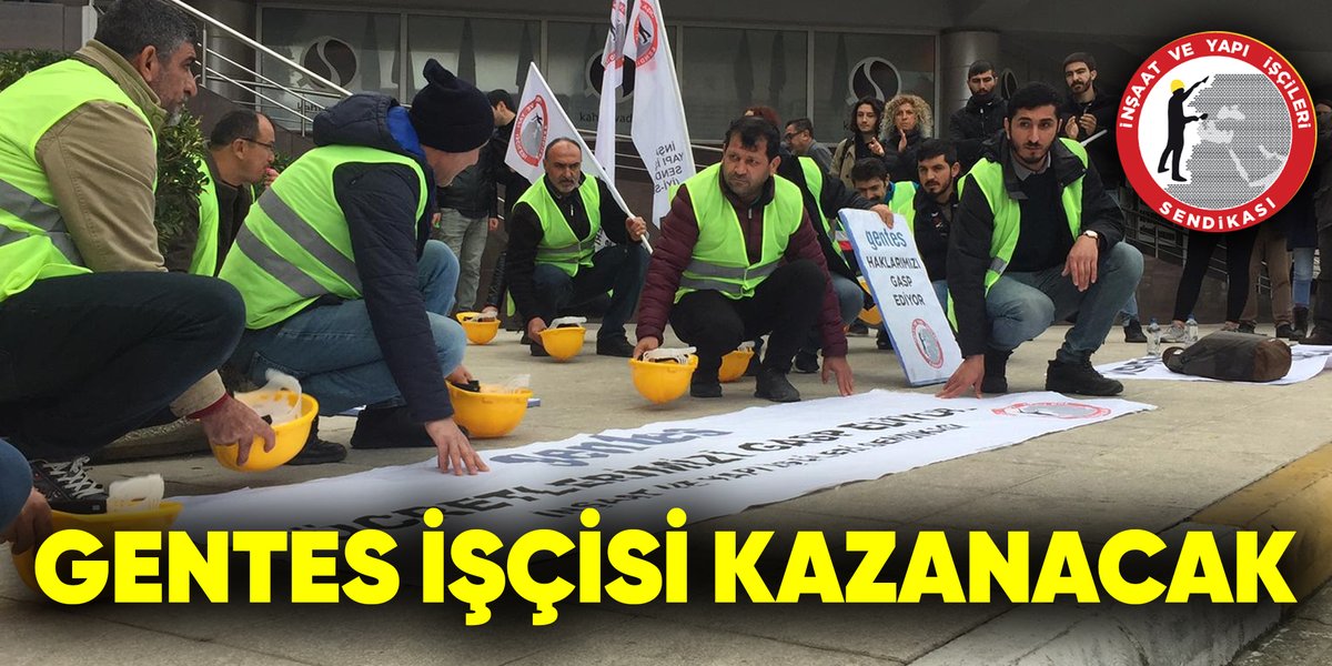 Gentes'in Cezayir şantiyesinde çalıştık ücretlerimiz gasp edildi. 16 gündür şirketin önünde direniyoruz. Hakkımız olanı istiyoruz.
#inşaatişçisiköledeğildir