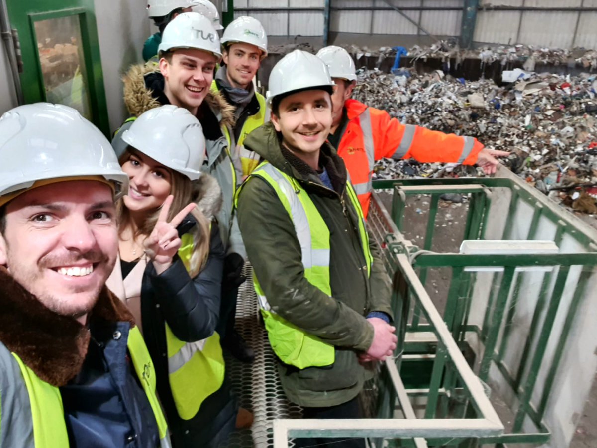 truestagingltd's tweet photo. Team True taking a trip to our waste recycling supplier to see for real how we achieve zero to landfill and where each of our waste streams go. #sustainableevents https://t.co/N4W0DSRlrg