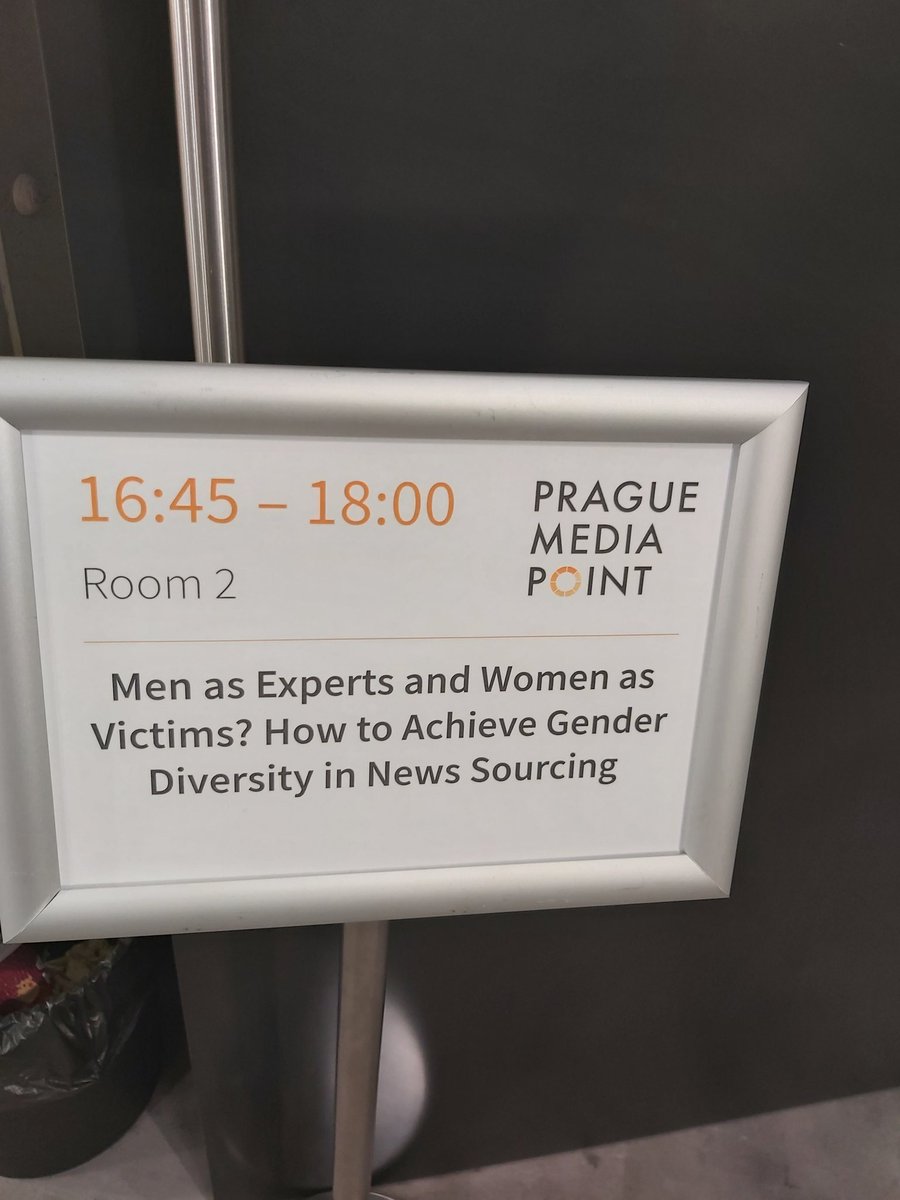 SedyshevaAnna's tweet photo. Very important discussion at #praguemediapoint conference. How can we achieve gender equality in media? Why do we need women's prospective at all?
#gender #gendereequality https://t.co/ULHkpknRMg
