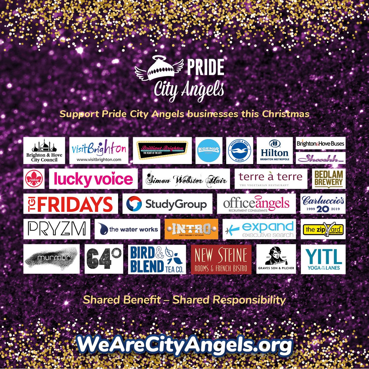 When making the most of our magical city over Christmas, make sure you visit our wonderful Pride City Angels businesses who support Pride's environmental and sustainability initiatives. 

#WeAreCityAngels

WeAreCityAngels.org