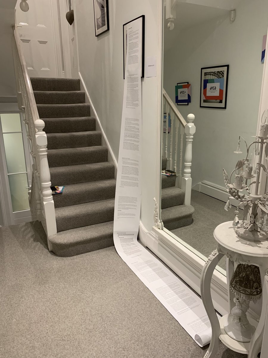 This is what an Alexa ToS looks like when printedq it. #PowerOfPrivacy