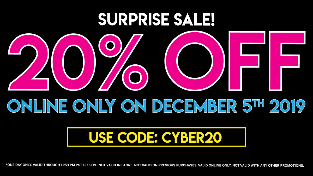 ITSUGAR's tweet photo. CYBER MONDAY IS FOR SUCKERS 🤖 TREAT-YO-SELF to 20% OFF TODAY ONLY!
↳https://t.co/pK40gSVf8w https://t.co/vL1NniBotK
