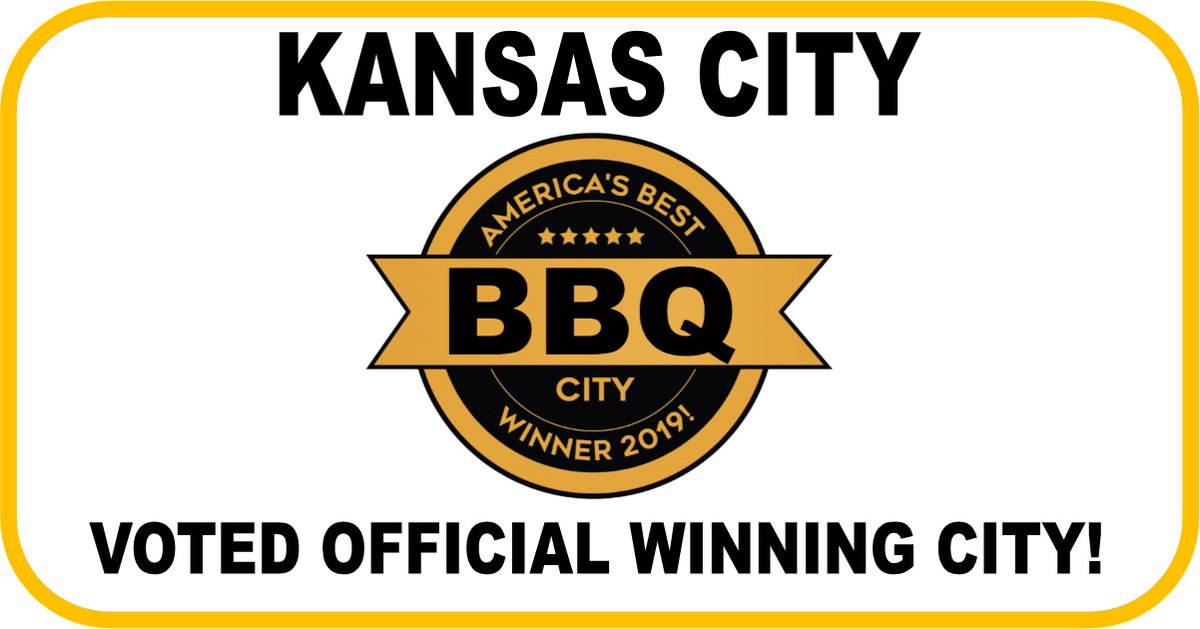 AmericasAwards's tweet image. Congratulations to #kansascity , Mo for being voted: 
AMERICA'S BEST BBQ CITY for 2019! #bestbbq #localbest
@Q39KC @jackstackbbq @CharBarKC @joeskc @ArthurBryantsKC @KCMO @localbest