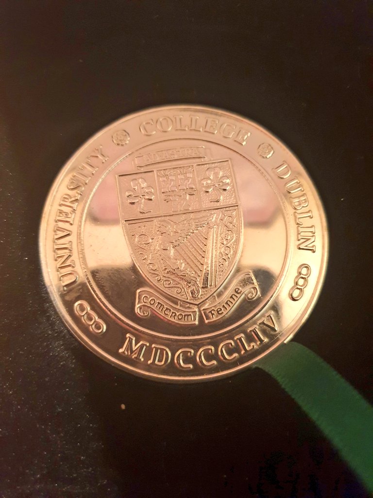 Maysino's tweet photo. So delighted to graduate today with MSc in Sports Management @UCDSportStudies after 2yrs of study! What an honour to be acknowledged by the programme for my results. Great memories + friendships. #sportsmanagement #masters #graduate2019 #governance #lifelonglearning #hpsport https://t.co/KD5u3MQGXs