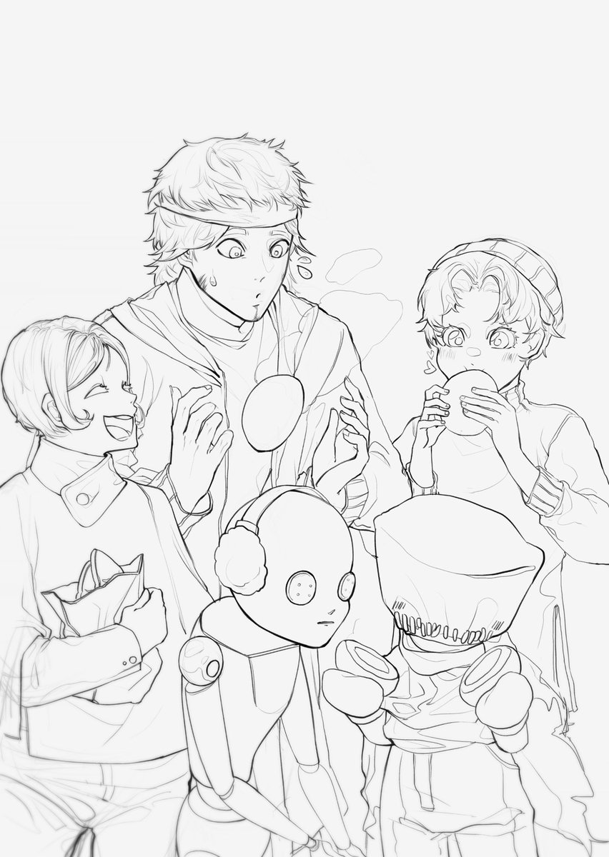 Daya_5_3's tweet photo. #나무나무
#제5인격
#IdentityV
@HH_identity5 
평소에 안 그리던 애들로 따뜻한 겨울! https://t.co/caOWphBuG2