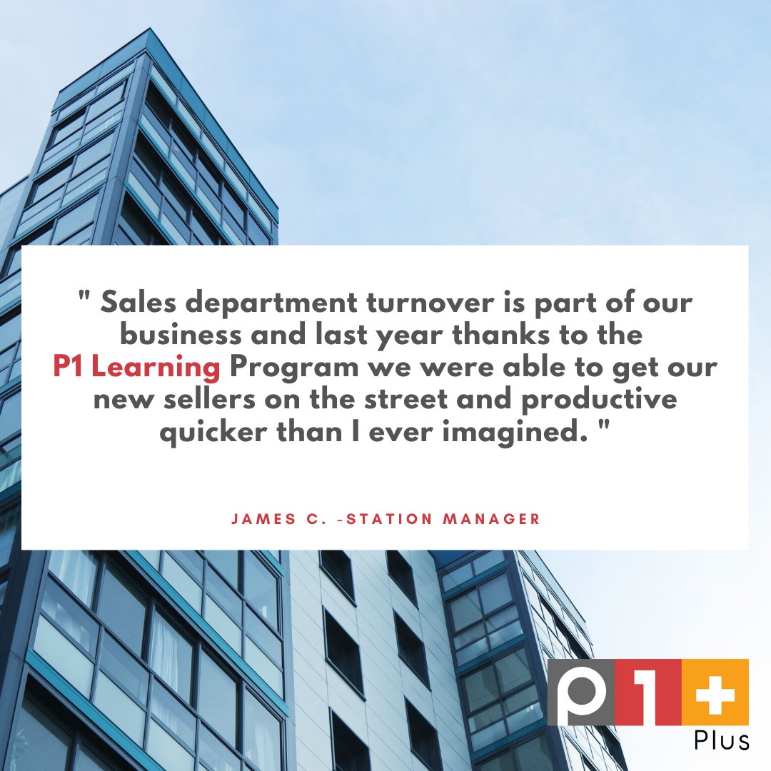 p1learning's tweet photo. Start of 2020 the right way. Set up your team with quality training from P1 Learning! Our next session starts Monday, January 13th. Click on link to learn more and register today! https://t.co/fcjAE4KR4e
#P1Plus #SalesTraining #OnlineTraining #Onboarding #MediaSales #2020 https://t.co/ZQSaEQekuq
