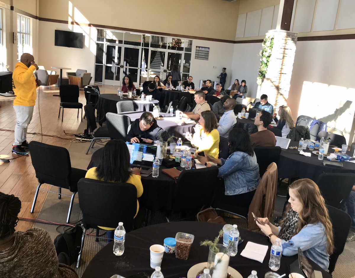 smurrell's tweet photo. “All roads lead to discipleship.” -Chris Johnson #DUCCLife
#Discipleship2019
#4EStrategy https://t.co/xYJ7l4D43t