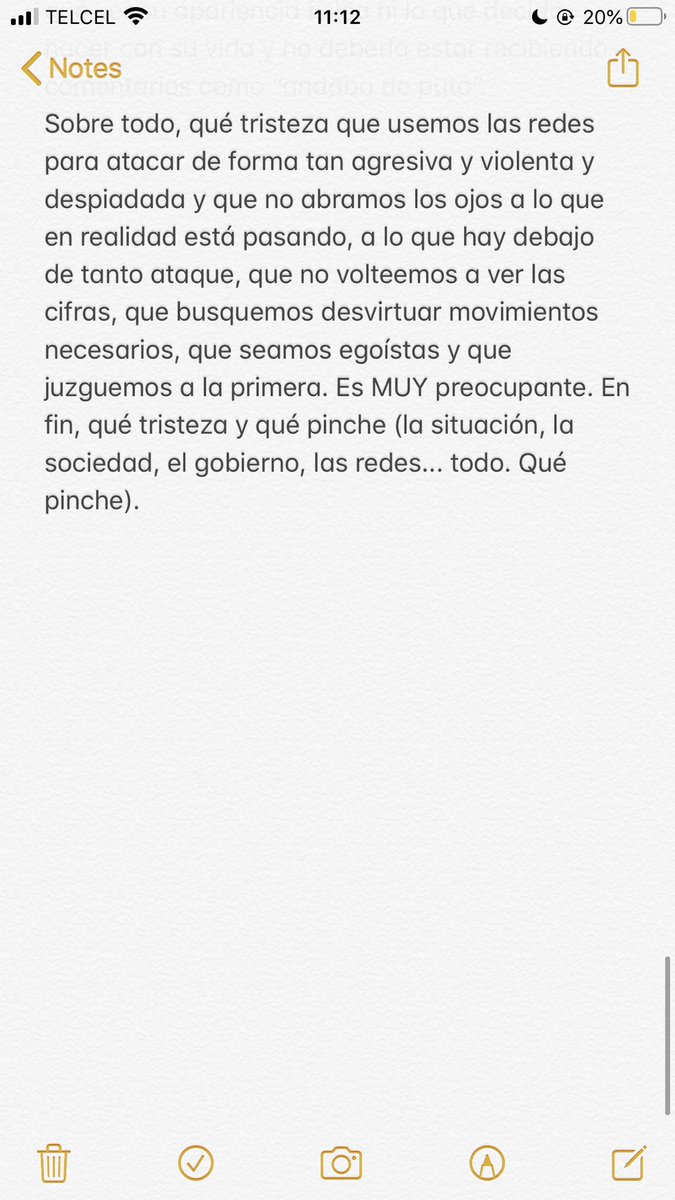 ReginaBlandon's tweet image. Sobre el caso Karen. A todos los agresivos que rondan por aquí desde ayer, lean.
Sí estamos en una situación PINCHE, pa que vean.