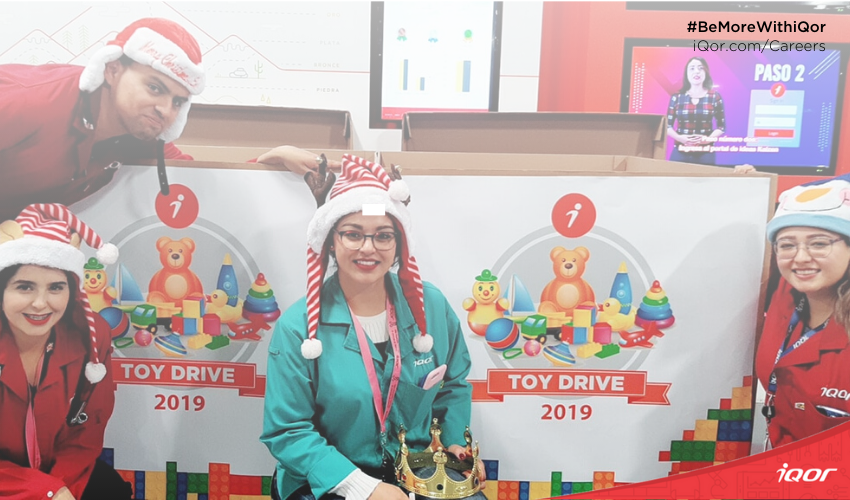 iQor's tweet photo. Did you know? #iQorians have donated more than 80,000 toys to local communities as part of our annual iQor #ToyDrive! We're always proud of the work put in by our global teams to help others in need, especially during the holiday season! #iQorianValues #NeedToGiveBack https://t.co/FzhBNXQX3x