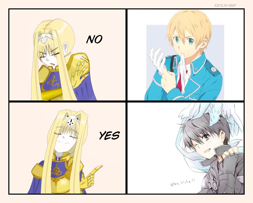 KeylinRay's tweet photo. #sao_anime #alicization #eugeo #kirito #alice https://t.co/tsBWPml5Wv