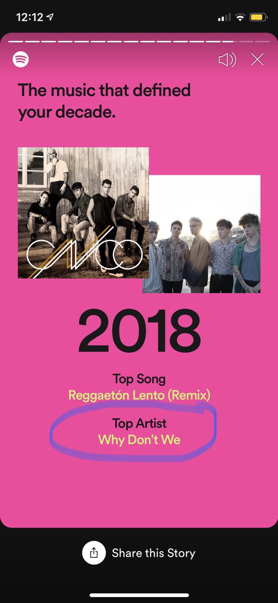 whydontwebxys's tweet photo. can we just talk abt this🥺🥺 so so. proud of the boys❤️ @whydontwemusic @Spotify #spotifywrapped https://t.co/d6nVAR7Ip4