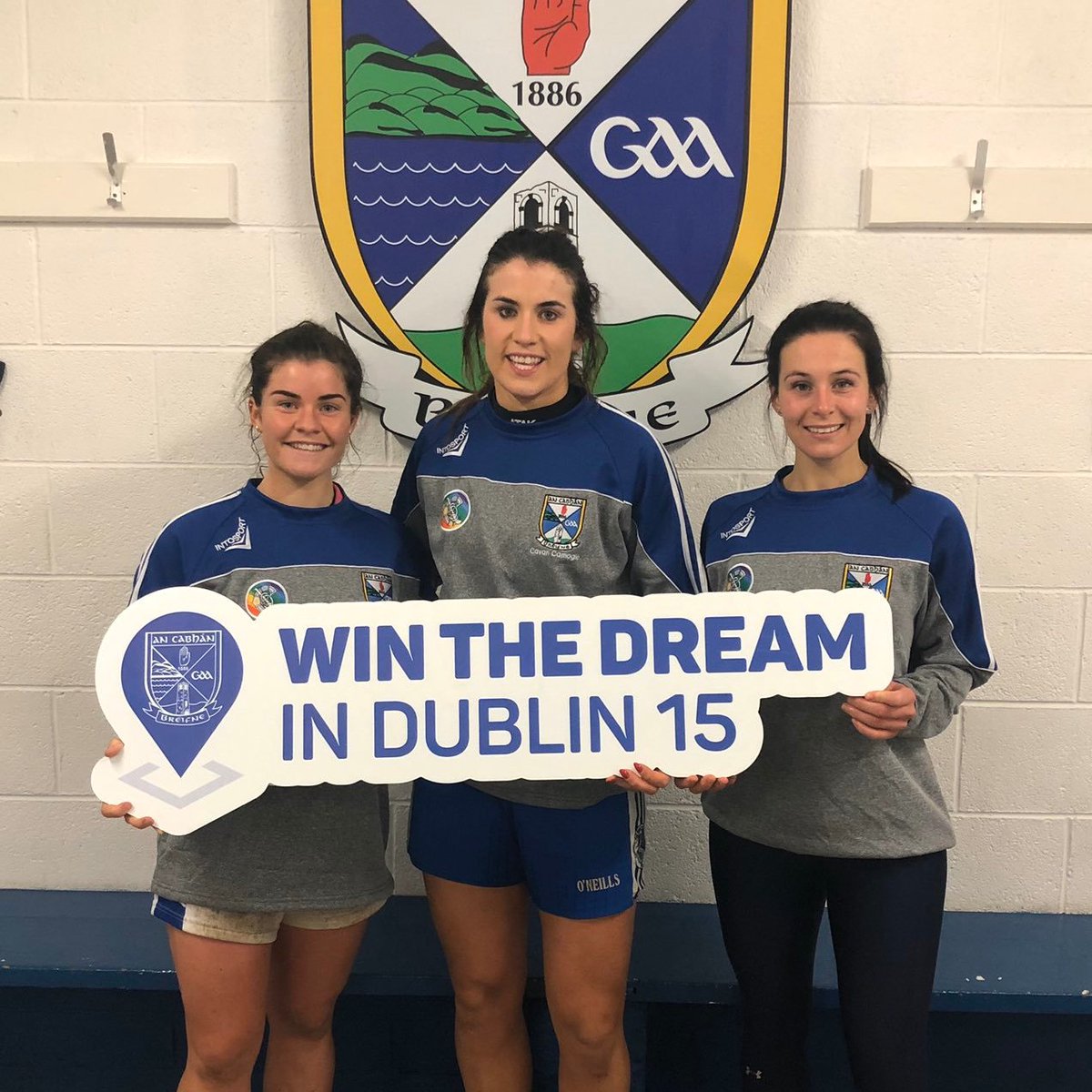 Only 25 days to go 😱⏰
Head down to your local GAA club in Cavan tomorrow (6th) between 7pm &amp; 9pm to get your hands on a #winindublin15 ticket before time runs out! 🏠⏳