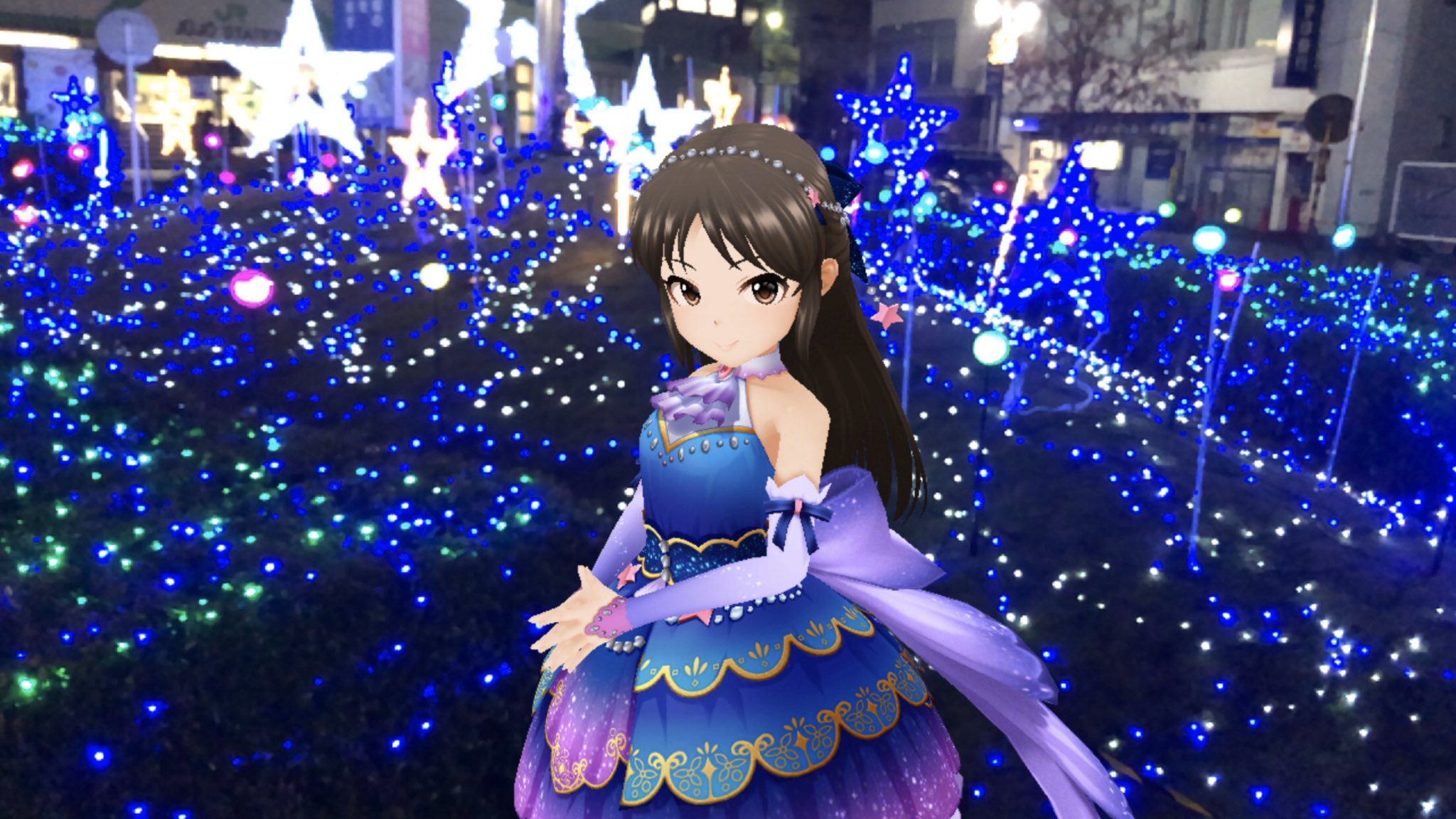 あなぐも デレスポarが暗所に強いというツイートを拝見したので試してみました １枚目デレスポ ２枚目デレステ 両方無加工 使用機種 Iphone8 Plus デレスポ経由のカメラの方が光を多く取り込める ようで 暗くてもマーカーがすぐ出て安定しますね