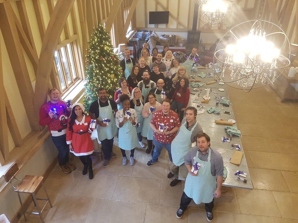 What an honour to host a Christmas chocolate workshop at such a beautiful venue as <a href="/honestygroup/">Honesty Group</a> cookery school!⁣ 

It was so lovely to see this group getting in the festive spirit! 🎄☃🎄

Thank you for choosing us to be your hosts!! 🍫🍫

#cocoabens #honestycookeryschool 
⁣