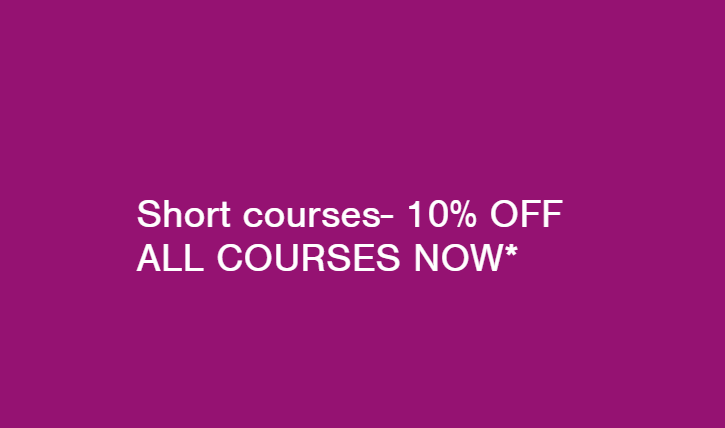 Book a course before the 10th January to receive 10% off your booking of ANY COURSE (excluding COSCA Counselling Skills Certificate).

Discount is applied at the final stage of checkout 
👉glasgow.ac.uk/short