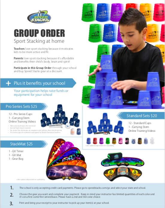 TCE_PE's tweet photo. TCE students are enjoying cup stacking.  Cups  may be purchased through Dec. 20.  Order online and send the receipt to school w/ your child. #Christmasgiftidea @TCE_PE https://t.co/jaKdTMvM0d