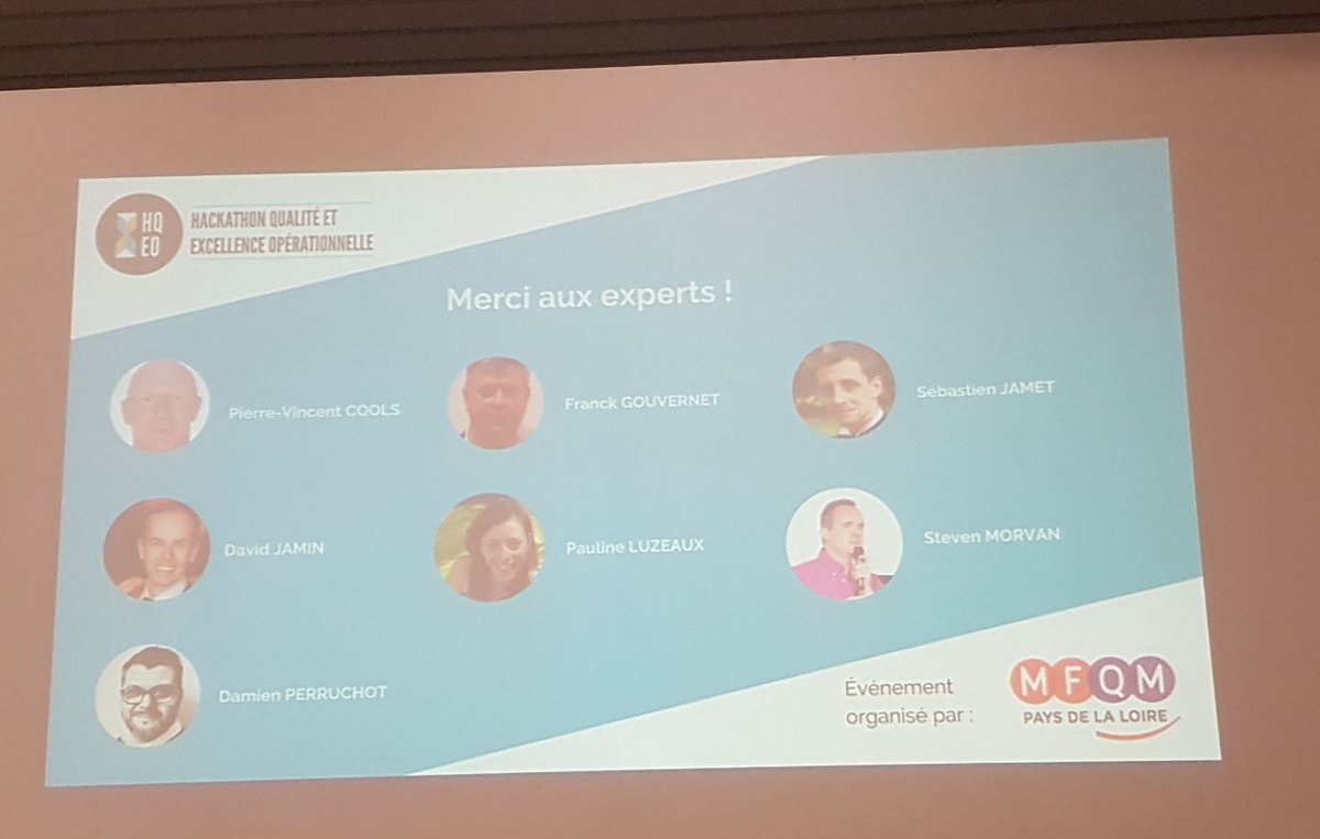 Reprise des prix du #hackatonqeo du <a href="/MFQM_PDL/">MFQM PDL</a> ! Une superbe journée bravo aux participants et à l'organisation !