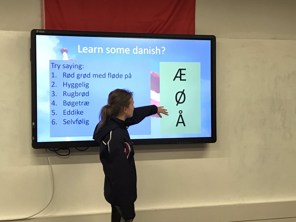 FettesLanguages's tweet photo. Today in CULT we have learnt about Denmark 🇩🇰, hygge and Danish language! Thanks VeronicaHP @ArnistonHouse for a fabulous session! @Fettes_College #FettesLife #FettesLearning https://t.co/R08MCVWX0o