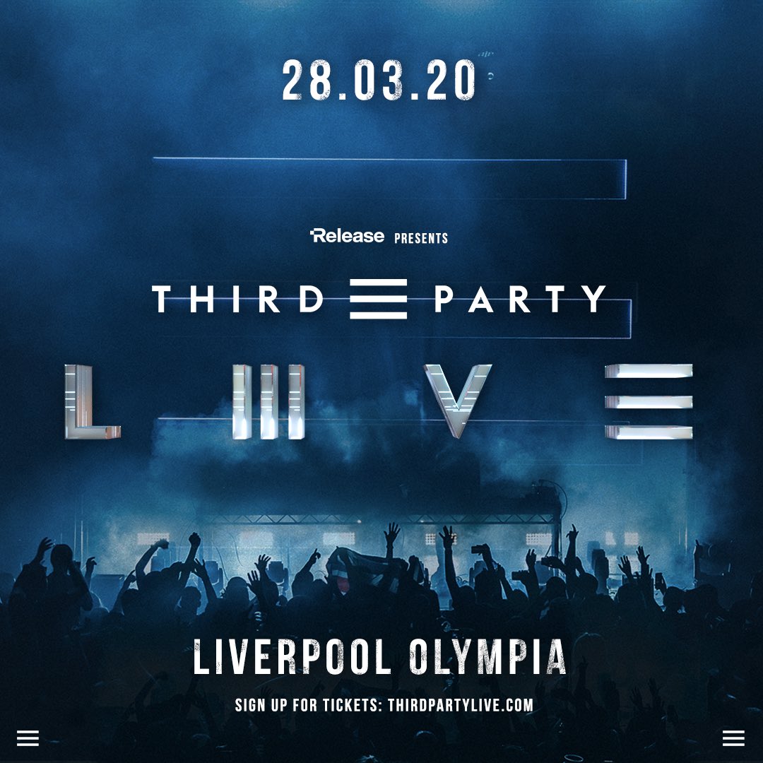 ≡ UK...Tickets Available at 9AM GMT tomorrow! Crazy sign-up response this year... Last chance to secure your presale, lower-price tickets: thirdpartylive.com

TO CELEBRATE OUR 3RD LIIIVE UK SHOW WE’RE GIVING AWAY x3 SIGNED VINYL DELUXE PACKS. 🚨RT FOR YOUR CHANCE TO WIN!