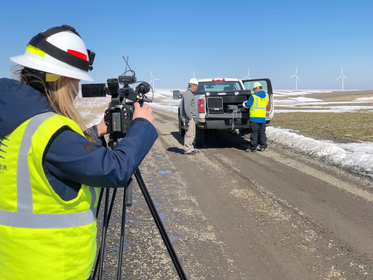 MyTPU's tweet photo. Telling stories is what Annie loves to do! Her favorite story right now is this wind project in Kennewick, WA. It's a renewable energy project our #evergreenoptions members supported. Have you watched the full story? https://t.co/xJhkqcgBOB https://t.co/17U5OrqEKa