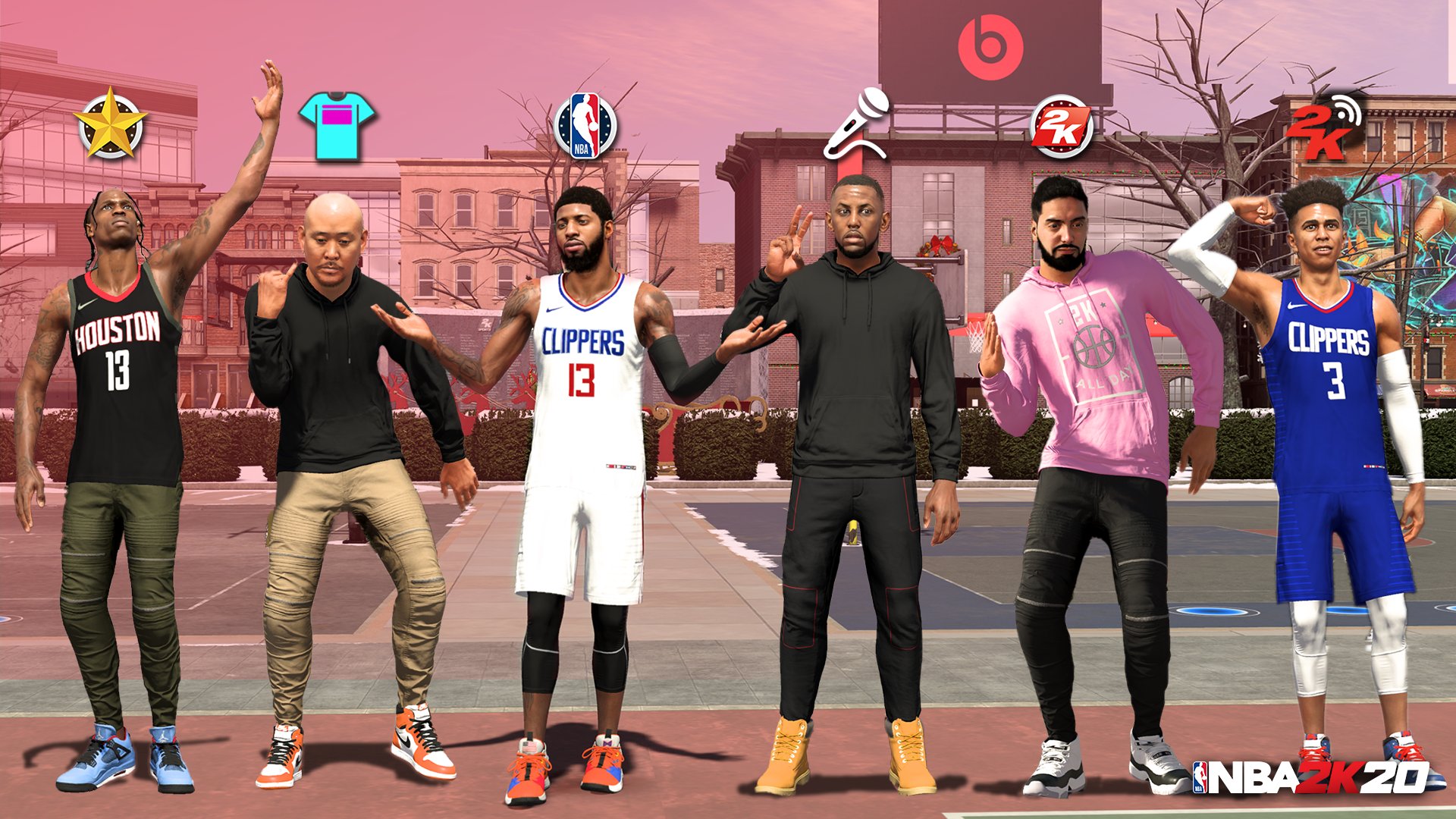NFL players get footballs above their heads in park  rNBA2k