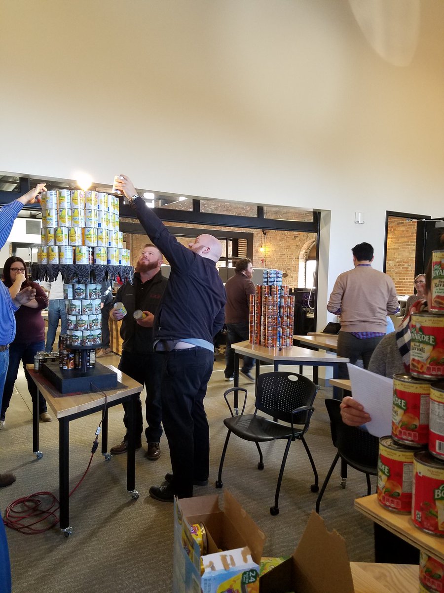 red_architects's tweet photo. red's annual CANSTRUCTION, partnering with @PepperConstruct is underway! All cans will be donated in support of @Mid_OHFoodbank food drive. https://t.co/4GXrdfMmn9