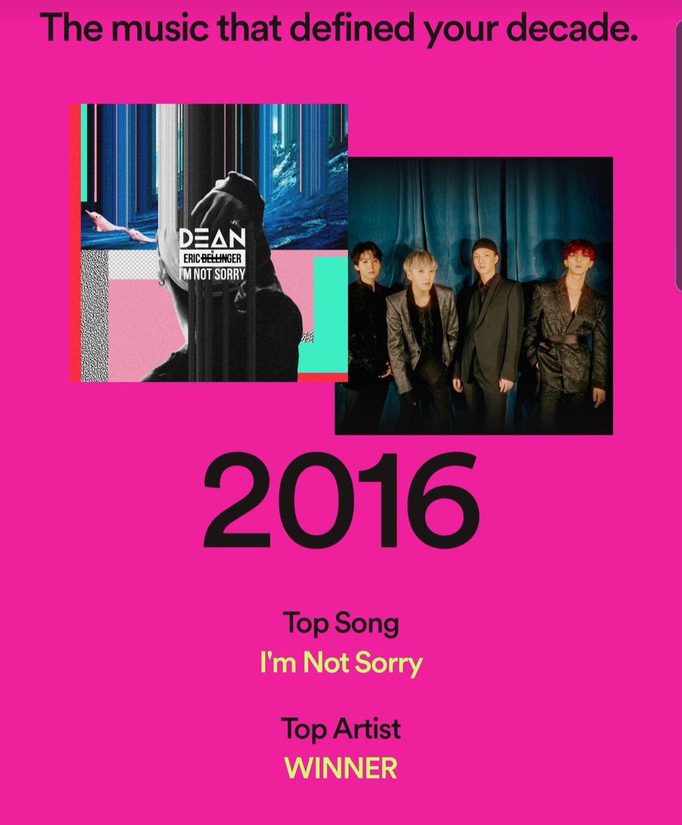 25Nebula's tweet photo. I really am #WINNER trash
Including this year, #5YearRun
#spotifywrapped https://t.co/3aadYowNIO