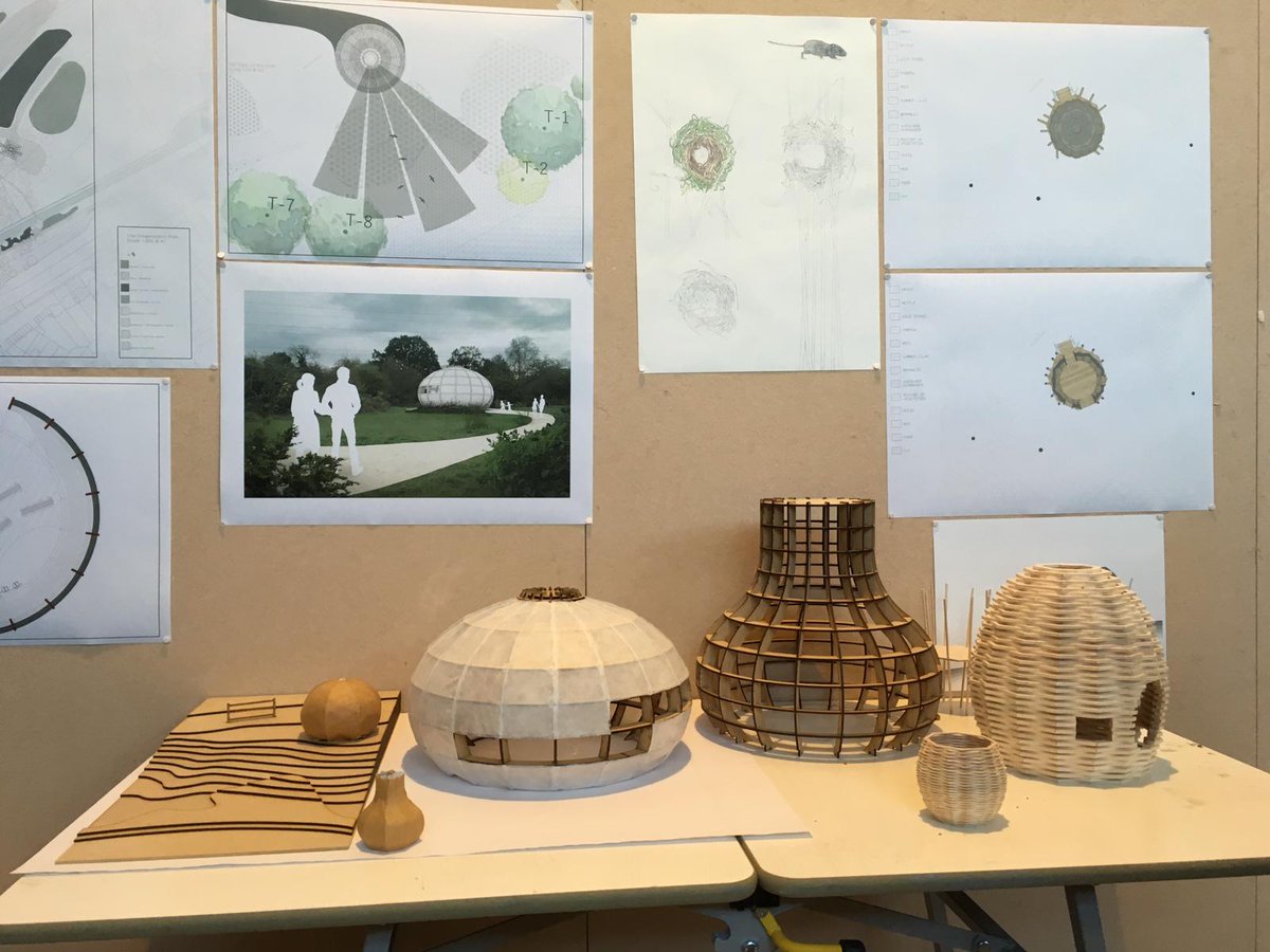 SHEDx_org's tweet photo. Brilliant to see proposals by Unit 5 @KU_Arch_Land for a new nature hide in Tolworth with @CitizenZoo. Look forward to seeing this built early next year. @LordScroley @communitybrain @takeshihayatsu @stickandbrick @ReedWattsArch @KingstonUni @RBKingston #Tolworth #TolworthMatters https://t.co/d8A6nVUc7N