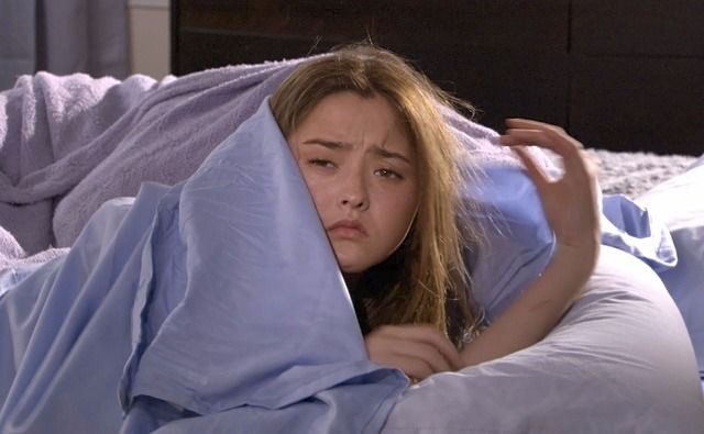 She overslept! Mission briefing was over an hour ago!