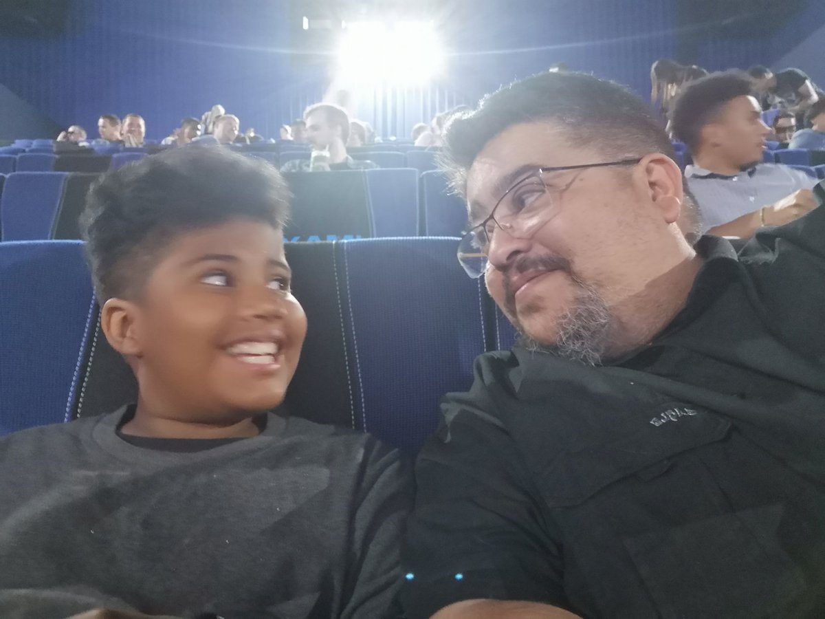 adrianlouw's tweet photo. The look you give when you put sour cream and chives on the popcorn cause you know your dad hates it @sterkinekor #imaxblueroute https://t.co/mZ78nOEKAO