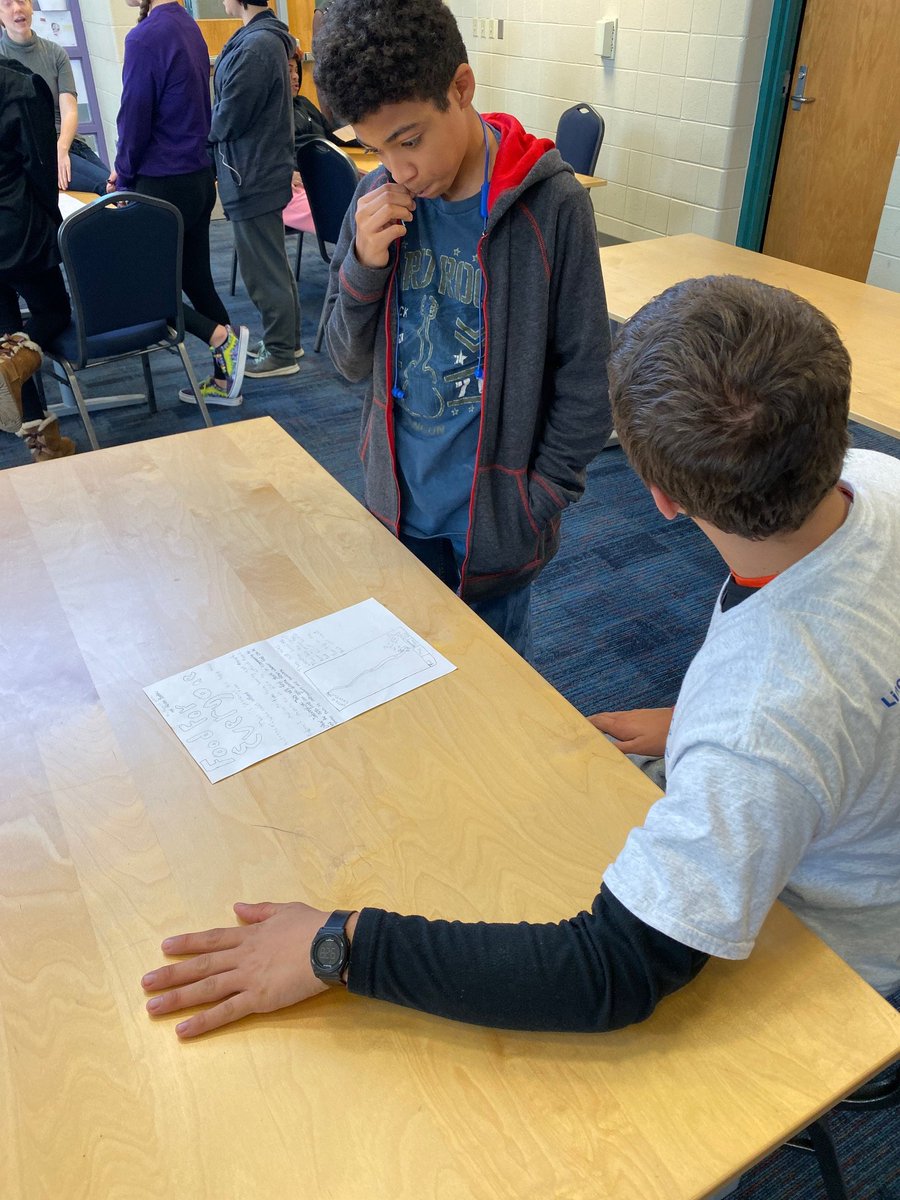 mrmLincolnMS's tweet image. In Computer Science Discoveries students worked in groups to develop an App to solve a problem.

@GoSplitters
@TeachCode
 #MiCoding #MiSTEM #splitternationcodes