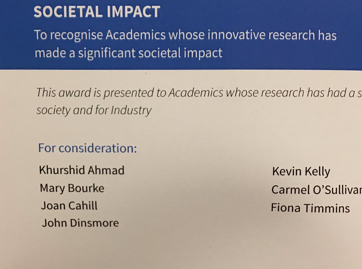 megafloods's tweet photo. An evening to celebrate Academics work that doesn’t appear in any #workloadmodel @TrinityResearch https://t.co/Nq3ULuB7FC