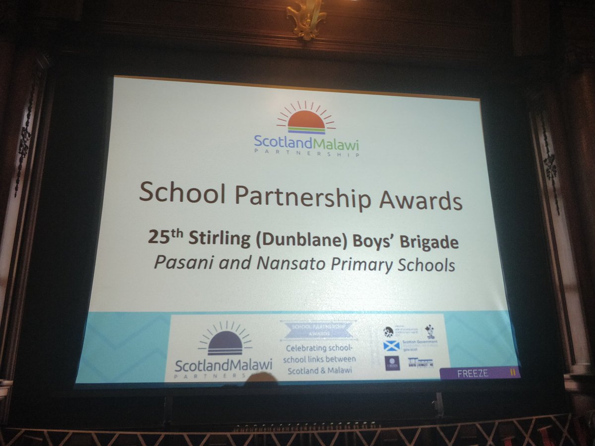 BBProjectMalawi's tweet photo. What a fantastic afternoon at the Scotland Malawi partnership awards. So proud of the guys for picking up a well deserved award. We also met William Kamkwamba who is The Boy Who Harnessed The Wind (watch it on Netflix). A truly inspiring man and an honour to meet him. https://t.co/h6ZzweC94K
