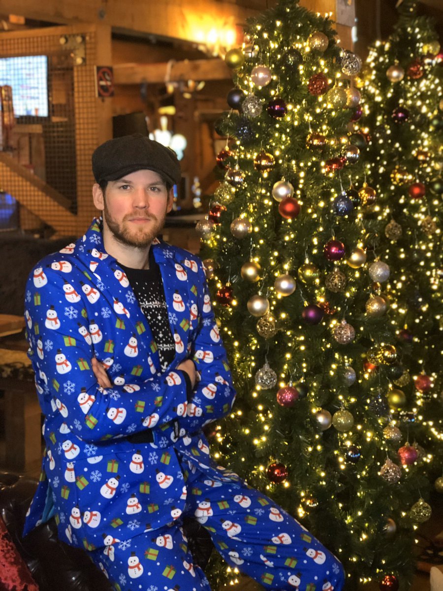 The guys rocking the <a href="/peacocks/">Peacocks</a> Christmas collection <a href="/CardiffsWWL/">Winter Wonderland</a> today 🎄🎅🏻😈 #ChristmasDevils