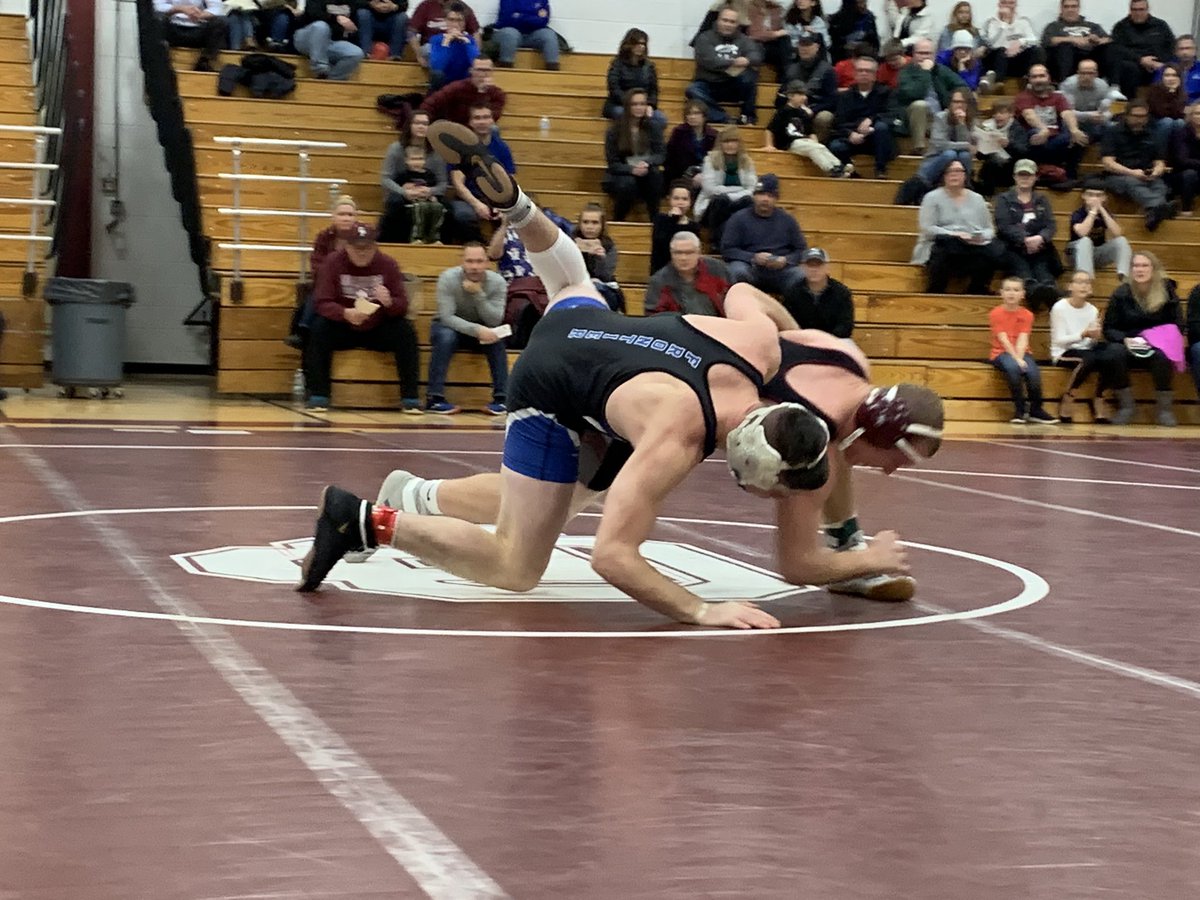 WNYAthletics's tweet photo. Browning, Frontier Ride Walk-Off Pin To ECIC I Wrestling Rivalry Win 

By @Matt_ORourke1 

@FrontiercsdPE @frontwrestling @FalconPride51 @op_athletics @OPBoosterClub @wnywrestling 

https://t.co/2j6O1kLaR3 https://t.co/aqIcJd5OTc
