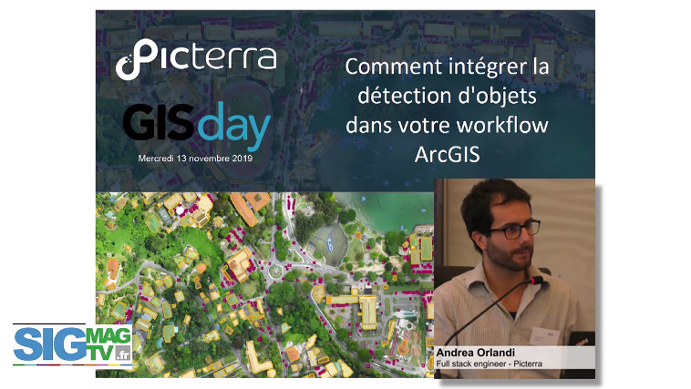 picterra's tweet photo. Comment intégrer la détection dans un workflow ArcGIS? Andrea Orlandi vous guide dans cette video https://t.co/Zg4F0WlpoM #GISday Romandie @VPWPRESS #SIGMAG
@SIGTV @ArcGISPro @ArcGISOnline -> la presentation est ici: https://t.co/mDwdyQf57b #detection #apprentissageautomatic https://t.co/Px7RslxZPB