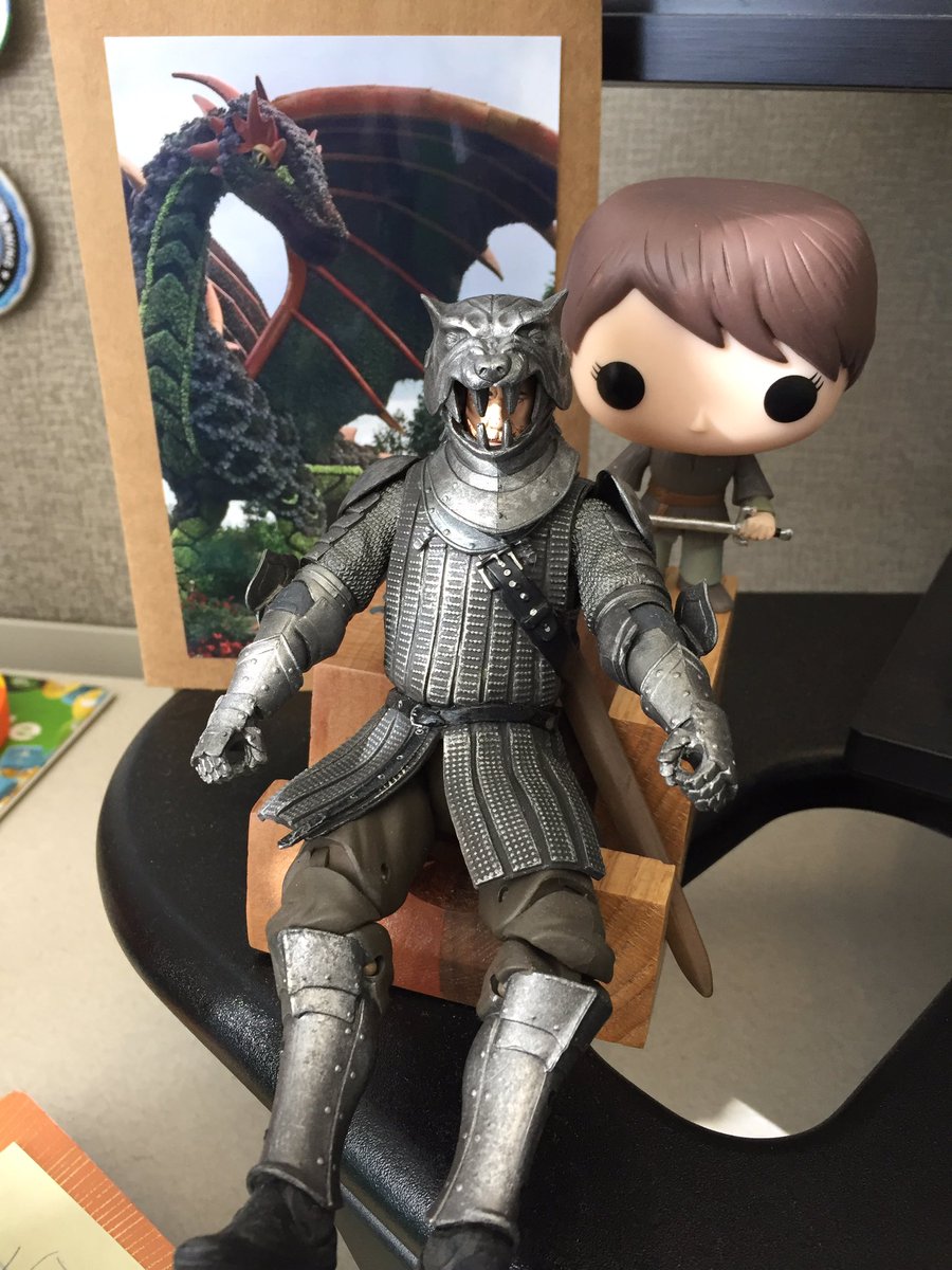 My little GoT collection has grown!  Thank you <a href="/NovaO/">Nova Oktaviani</a> for my Arya!   #ItTakesTU #TUProud