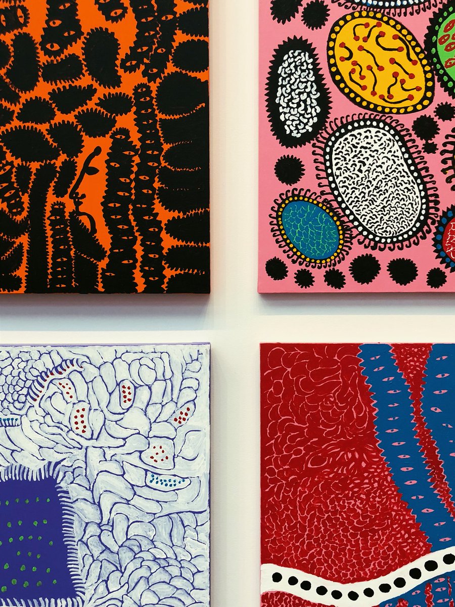 camillechu_'s tweet photo. Yayoi Kusama ร la @davidzwirner. #EVERDAYIPRAYFORLOVE https://t.co/wmjG7Dit35
