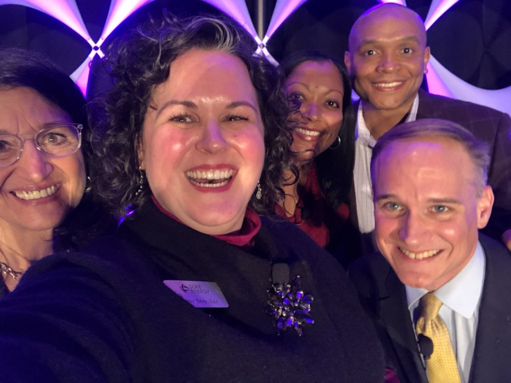 A treat to spend lunch in fabulous company talking about issues that matter to #nonprofits! #19ncnpc